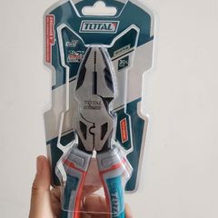 Kìm Điện Cao Cấp Total THT210906S 9.5 inch - Chuyên Dùng Cắt Dây, Giữ Chi Tiết, Chống Trượt, Bền Bỉ, Thép CR-V