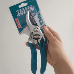 Kéo Cắt Tỉa Cành 8 Inch Total THT0109 - Sắc Bén, Nhẹ, Lưu Động - Dụng Cụ Vườn Hoàn Hảo cho Cây Cảnh và Bonsai