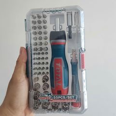 Bộ Tuốc Nơ Vít Đa Năng 55 Chi Tiết Total TACSD30556 - Dụng Cụ Cầm Tay Hoàn Hảo Cho Sửa Chữa Điện Tử, Đồ Gia Dụng