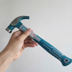 Búa Nhổ Đinh Total THTCH0086 - 8Oz (220g) Thép Carbon Chịu Nhiệt, Tay Cầm Nhựa Chống Trượt, Dụng Cụ Sửa Chữa Thợ Mộc