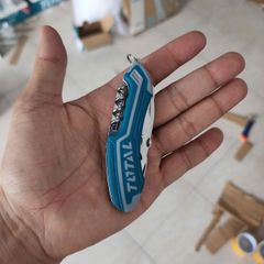 Dao Đa Năng Total THMFK0126 - 12 Công Năng Gọn Nhẹ, Dụng Cụ Cầm Tay Thích Hợp Cho Đi Phượt và Sửa Chữa