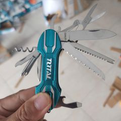 Bộ Dao Cắt Đa Năng Total THMFK0156 - 15 Chức Năng Tiện Dụng, Thiết Kế Gập Gọn, Dụng Cụ Cầm Tay Du Lịch, Picnic, An Toàn