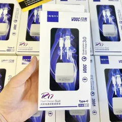 Bộ Sạc Nhanh Oppo Vooc Type-C 20W - Sạc Nhanh Thông Minh, Tương Thích Tất Cả Thiết Bị Type-C, Thiết Kế Nhỏ Gọn, Bảo Vệ An Toàn