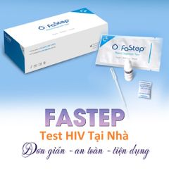 Bộ test xét nghiệm HIV Fastep của MỸ - Độ chính xác cao, dễ thực hiện