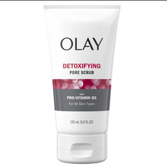 Sữa Rửa Mặt Olay Regenerist 150ml - Detoxifying Pore Scrub Hỗ Trợ Làm Sạch Sâu, Ngăn Ngừa Mụn, Phù Hợp Với Da Dầu và Hỗn Hợp