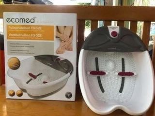 Bồn Ngâm Massage Chân Hồng Ngoại Medisana Ecomed FS-52E - Giữ Nhiệt, Rung, Tạo Bọt - Chăm Sóc Sức Khỏe Toàn Diện