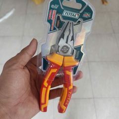 Kìm Răng Cách Điện 1000V Total THTIP2161 - 6 Inch Nhỏ Gọn, An Toàn cho Sửa Chữa Điện Dân Dụng, Thiết Kế Chắc Chắn