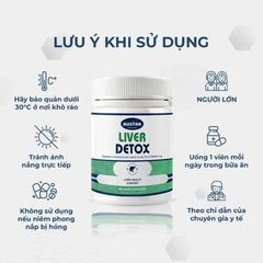 Viên Uống Giải Độc Gan Austar Liver Detox - Hỗ Trợ Sức Khỏe Gan và Thải Độc, 60 Viên, Xuất Xứ Úc