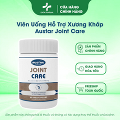 Viên Uống Hỗ Trợ Xương Khớp AUSTAR Joint Care - Glucosamine 1500mg - Giải Pháp Giảm Đau Khớp và Viêm Khớp (60 viên)