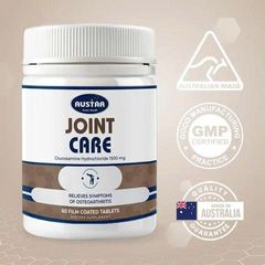 Viên Uống Hỗ Trợ Xương Khớp AUSTAR Joint Care - Glucosamine 1500mg - Giải Pháp Giảm Đau Khớp và Viêm Khớp (60 viên)