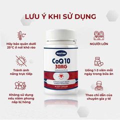 Viên Uống AUSTAR CoQ10 30MG - Hỗ Trợ Sức Khỏe Tim Mạch - Năng Lượng và Bảo Vệ Oxy Hóa (60 Viên)