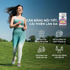Viên Uống Tinh Dầu Hoa Anh Thảo Austar Evening Primrose Oil 1000mg - Hỗ Trợ Cân Bằng Nội Tiết Tố và Làm Đẹp Da (60 Viên)