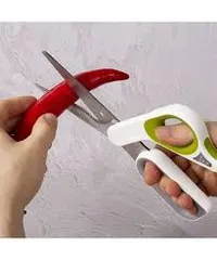Kéo Nhà Bếp Joseph Joseph 10302 - Kéo Đa Năng Thép Không Gỉ Nhật Bản với Tay Cầm Silicon và Tích Hợp Stripper Thảo Mộc