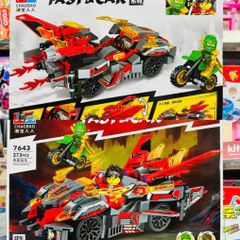 Đồ Chơi Lắp Ráp CHAOBAO 7643 - Bộ Xe Ninja Fast & Car 273 Mảnh - Đồ Chơi Giáo Dục Hấp Dẫn Cho Trẻ Từ 6 Tuổi