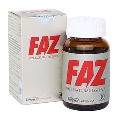 Viên uống FAZ - Điều Hòa Mỡ Máu, Hỗ Trợ Tim Mạch hộp 30 Viên