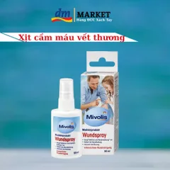 Xịt Cầm Máu và Khử Trùng Vết Thương Đức - Das gesunde plus Wundspray 50ml Cho Bé và Gia Đình, An Toàn, Dễ Sử Dụng