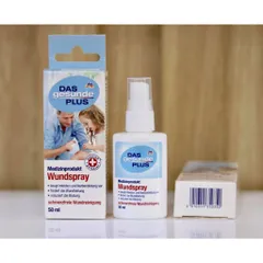 Xịt Cầm Máu và Khử Trùng Vết Thương Đức - Das gesunde plus Wundspray 50ml Cho Bé và Gia Đình, An Toàn, Dễ Sử Dụng