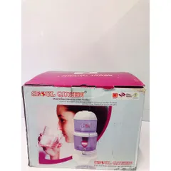 Bình Lọc Nước Cao Cấp Seoul Queen Design Hàn Quốc - Bộ Lọc 5 Cấp, Dung Tích 14 Lít, Tặng Kèm Ly Uống Nước