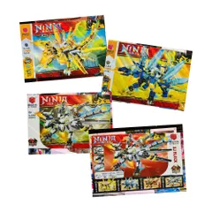 Bộ lắp ráp Ninja Rồng XJ Block 3 loại 853A 853B 853D - Đồ chơi Lego sáng tạo, giáo dục cho trẻ em từ 6 tuổi trở lên