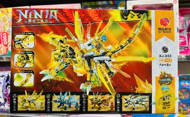 Bộ lắp ráp Ninja Rồng XJ Block 3 loại 853A 853B 853D - Đồ chơi Lego sáng tạo, giáo dục cho trẻ em từ 6 tuổi trở lên