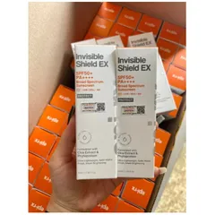 Kem Chống Nắng Invisible Shield EX Kiềm Dầu Nâng Tông 40ml - SPF50+, Chống Nước, Dành Cho Da Nhạy Cảm, Mỏng Nhẹ, Không Gây Bí Da