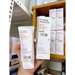 Kem Chống Nắng Invisible Shield EX Kiềm Dầu Nâng Tông 40ml - SPF50+, Chống Nước, Dành Cho Da Nhạy Cảm, Mỏng Nhẹ, Không Gây Bí Da