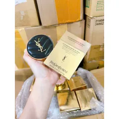 Phấn Nước YSL Le Cushion Encre De Peau Luminous Matte 14g - Trang Điểm Chống Nắng, Độ Che Phủ Tuyệt Đối, Phù Hợp Với Da Dầu