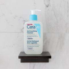 Sữa Rửa Mặt CeraVe SA Smoothing Cleanser 236ml - Dưỡng Da Dịu Nhẹ, Tẩy Tế Bào Chết, Phù Hợp Cho Da Khô & Nhạy Cảm
