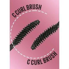 Mascara Mini 3ml Maybelline Hyper Curl - Giúp Dài và Cong Mi, Không Vón Cục, Chống Nước, Bền Đẹp Suốt 18 Giờ