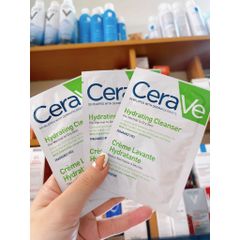Sữa Rửa Mặt CeraVe Hydrating Cleanser 7ml - Dành Cho Da Thường và Da Khô, Làm Sạch Dịu Nhẹ, Giữ Ẩm Tự Nhiên