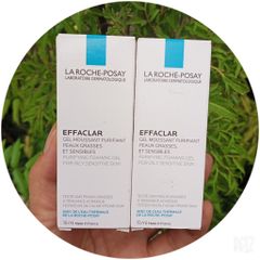 Gel Rửa Mặt La Roche-Posay Effaclar 15ml - Tẩy Trang Hiệu Quả cho Da Dầu Nhạy Cảm, Làm Sạch & Kiểm Soát Nhờn