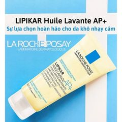 Gel Tắm Dành Cho Da Nhạy Cảm Dễ Mẩn Ngứa La Roche-Posay Lipikar Huile Lavante AP+ 100ML