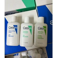 Sữa Rửa Mặt CeraVe Mini 20ml - Dành Cho Da Dầu & Khô, Làm Sạch Nhẹ Nhàng, Dưỡng Ẩm, An Toàn Cho Da Nhạy Cảm