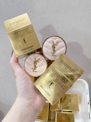 Phấn Nước Cushion YSL Touche Éclat Glow-Pact 5g - Trang Điểm Glowy, Chống Nắng SPF50+/PA++++, Làn Da Rạng Rỡ, Hồng Thời Trang