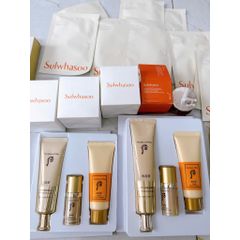 Bộ Kem Chống Nắng Whoo Jinheayoon Sun Wrinkle SPF 50+ - Giảm Nhăn, Làm Sáng Da, Set Chăm Sóc Da Hoàng Cung