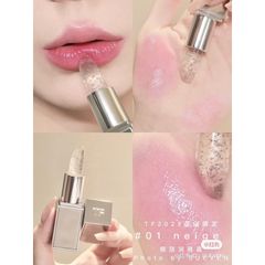 Son Dưỡng Thạch Tom Ford Soleil Lip Blush Platinum 01 Neige - Son Dưỡng Môi Sang Trọng, Màu Hồng Tự Nhiên, Phiên Bản Mới Nhất 3g