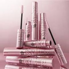 Mascara Maybelline Sky High Waterproof 6ml - Chuốt Mi Dài, Dày và Chống Nước, Tạo Hiệu Ứng Mi Đen Huyền Quyến Rũ