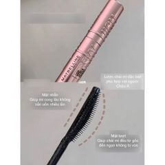 Mascara Maybelline Sky High Waterproof 6ml - Chuốt Mi Dài, Dày và Chống Nước, Tạo Hiệu Ứng Mi Đen Huyền Quyến Rũ