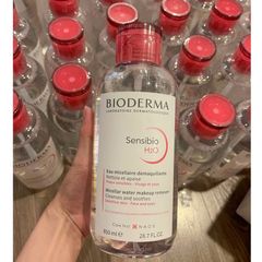 Nước Tẩy Trang Micellar Cho Da Thường Và Da Nhạy Cảm Bioderma Sensibio H2O 850ml (Nắp Nhún)