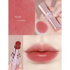 Son Dưỡng YSL Love Shine Candy Glow 2024 - Mini 1.6g Màu 5B Nude Crush, Dưỡng Ẩm, Tự Nhiên, Phù Hợp Mọi Độ pH