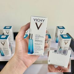 Serum Vichy Mineral 89 Probiotic Fractions 30ml - Tinh Chất Phục Hồi Da Cấp Ẩm, Giúp Da Rạng Rỡ, Tăng Đàn Hồi, Chống Oxy Hóa