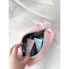 Túi Canvas Senademar Đựng Mỹ Phẩm Du Lịch Màu Hồng Dễ Thương - Túi Trang Điểm Đa Năng, Quà Tặng Tuyệt Vời Cho Mọi Dịp