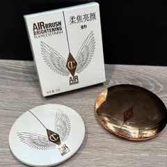 Phấn Phủ Charlotte Tilbury Airbrush Flawless Finish 01 - Trang Điểm Gương Mặt Rạng Rỡ, Che Khuyết Điểm Tự Nhiên, Phù Hợp Mọi Loại Da