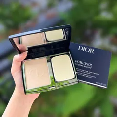 Phấn Phủ Dạng Nén Dior Forever Natural Velvet 10g - Phấn Kiềm Dầu, Che Khuyết Điểm, Bền Màu 24 Giờ, Thiết Kế Sang Trọng