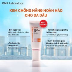 Kem Chống Nắng Nâng Tông Da CNP Laboratory 50ml - Bảo Vệ UVA/UVB, Kiểm Soát Dầu, Dành Cho Da Dầu và Hỗn Hợp, Việt Nam