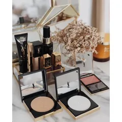Phấn Phủ Nén YSL Encre de Peau All Hours 24H - Phấn Trang Điểm Mịn Màng, Ánh Sáng Tự Nhiên Và Chống Oxy Hóa Cho Làn Da Rạng Rỡ