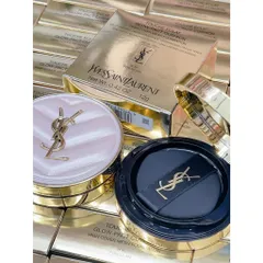 Phấn Nước YSL Glow Pact Cushion Limited Edition Vỏ Hồng - Che Khuyết Điểm Tự Nhiên, Chống Nắng SPF 50+, Phù Hợp Mọi Loại Da