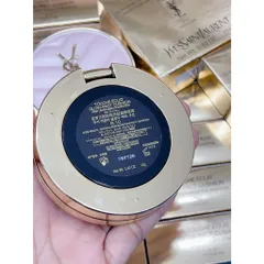 Phấn Nước YSL Glow Pact Cushion Limited Edition Vỏ Hồng - Che Khuyết Điểm Tự Nhiên, Chống Nắng SPF 50+, Phù Hợp Mọi Loại Da