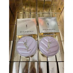 Phấn Nước YSL Glow Pact Cushion Limited Edition Vỏ Hồng - Che Khuyết Điểm Tự Nhiên, Chống Nắng SPF 50+, Phù Hợp Mọi Loại Da