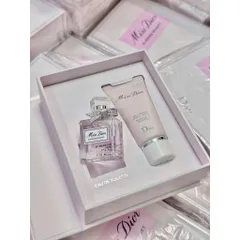 Set Nước Hoa Nữ Miss Dior Blooming Bouquet Mini 5ml và Lotion Milk 20ml - Hương Hoa Dịu Dàng, Quà Tặng Tuyệt Vời Cho Phái Đẹp